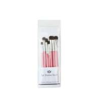 7pcs private label Eyeshadow Brushes Makeup Eye Brush Set Eyeshadow Eyebrow Blending Cosmetics Brushes Pink