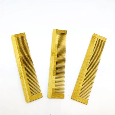 Eco friendly wedding hair comb  travel bamboo comb Handmade Brush for Beard Head Hair bamboo comb